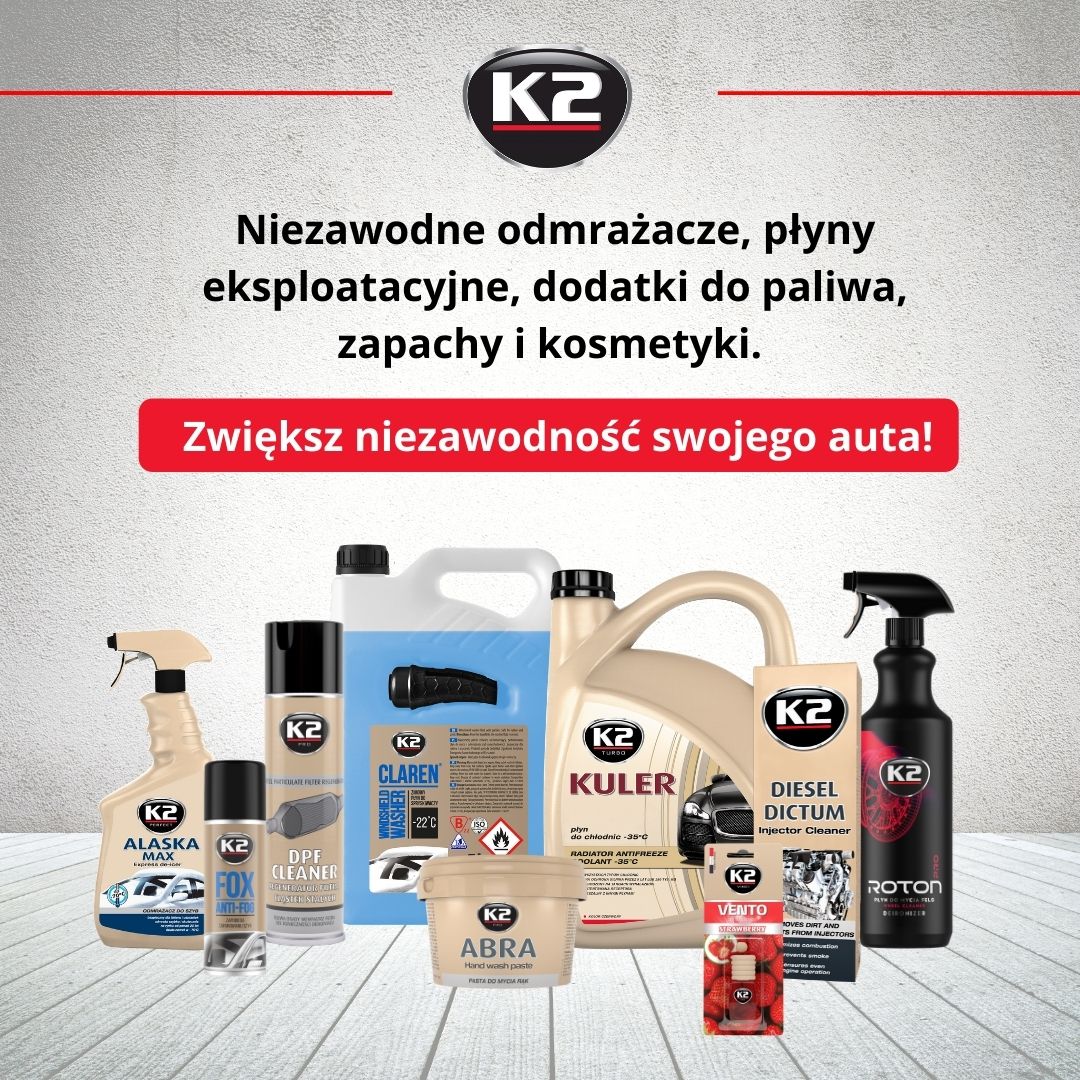 Reklama internetowa K2 na Facebooku o zasięgu ~20 tys. osób